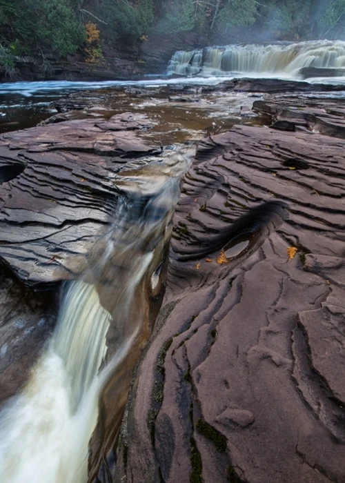 Presque Isle River and Manido Falls