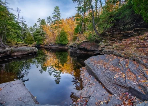 Reflection at Presque Isle