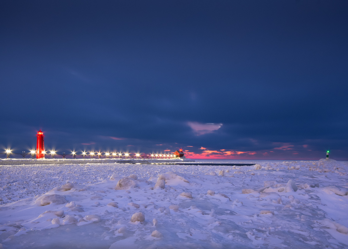 Grand Haven Pier Series #2 - Revisit