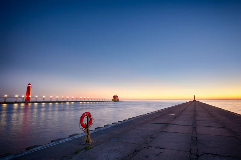 Grand Haven Pier Series #35