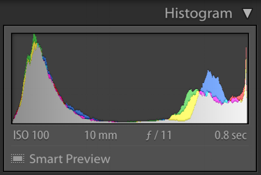 Above is a screenshot indicating that the Original file is not present and you are working a Smart Preview only.
