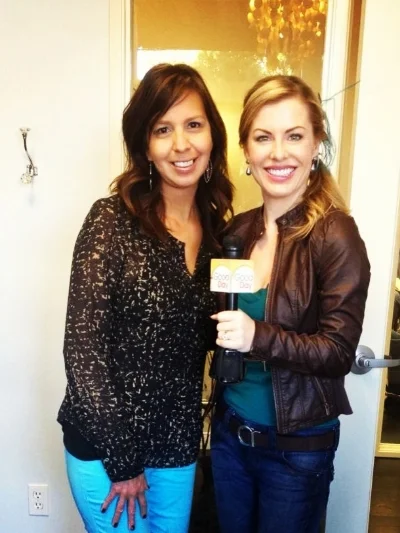 Just finished styling Christianne's hair