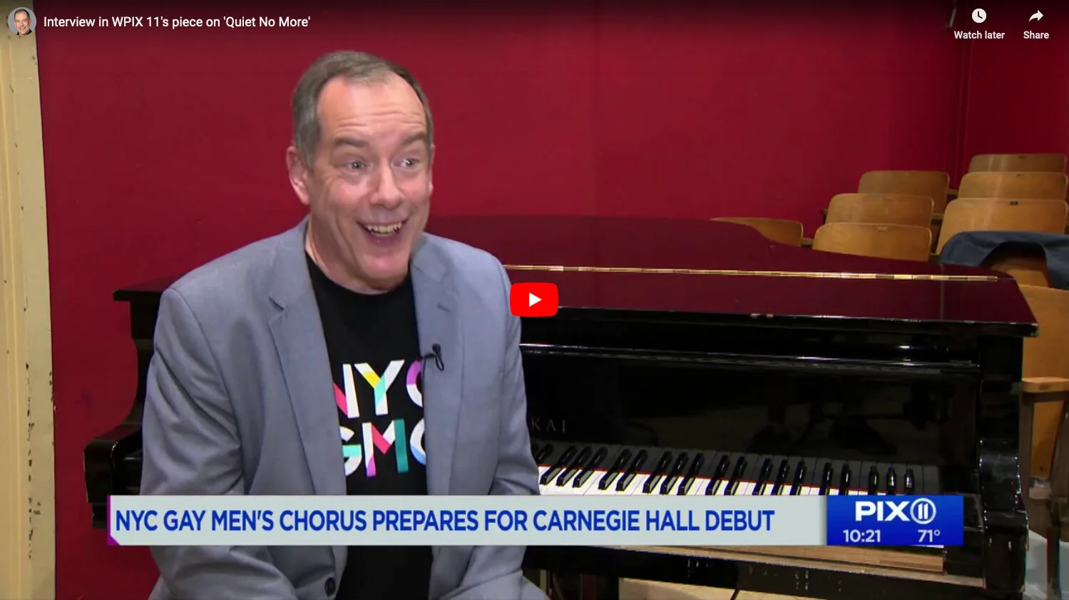 PIX11's piece on Quiet No More