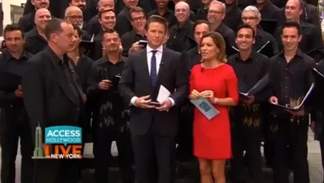 Singing at the Funeral of Joan Rivers