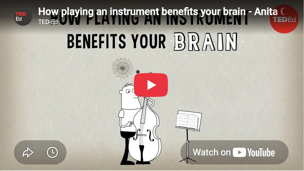 How playing an instrument benefits your brain