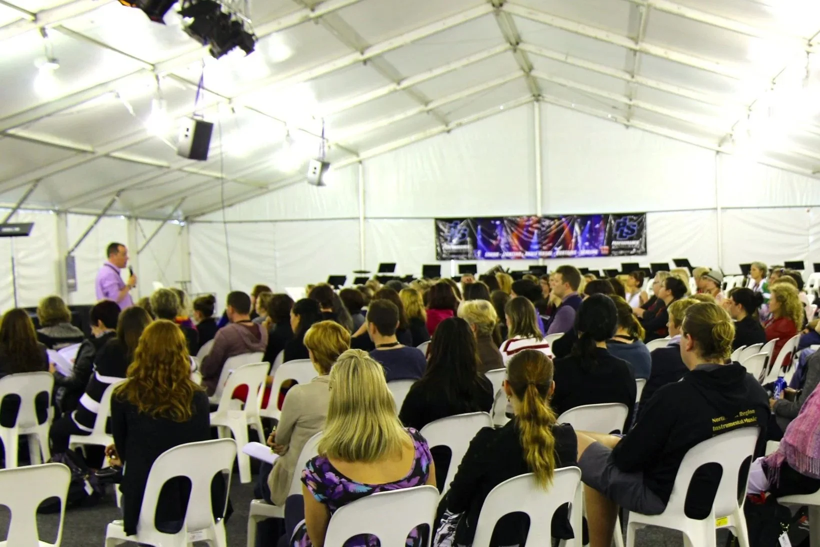 Presenting my new book at the Maryborough Music Education Conference in Brisbane, Australia