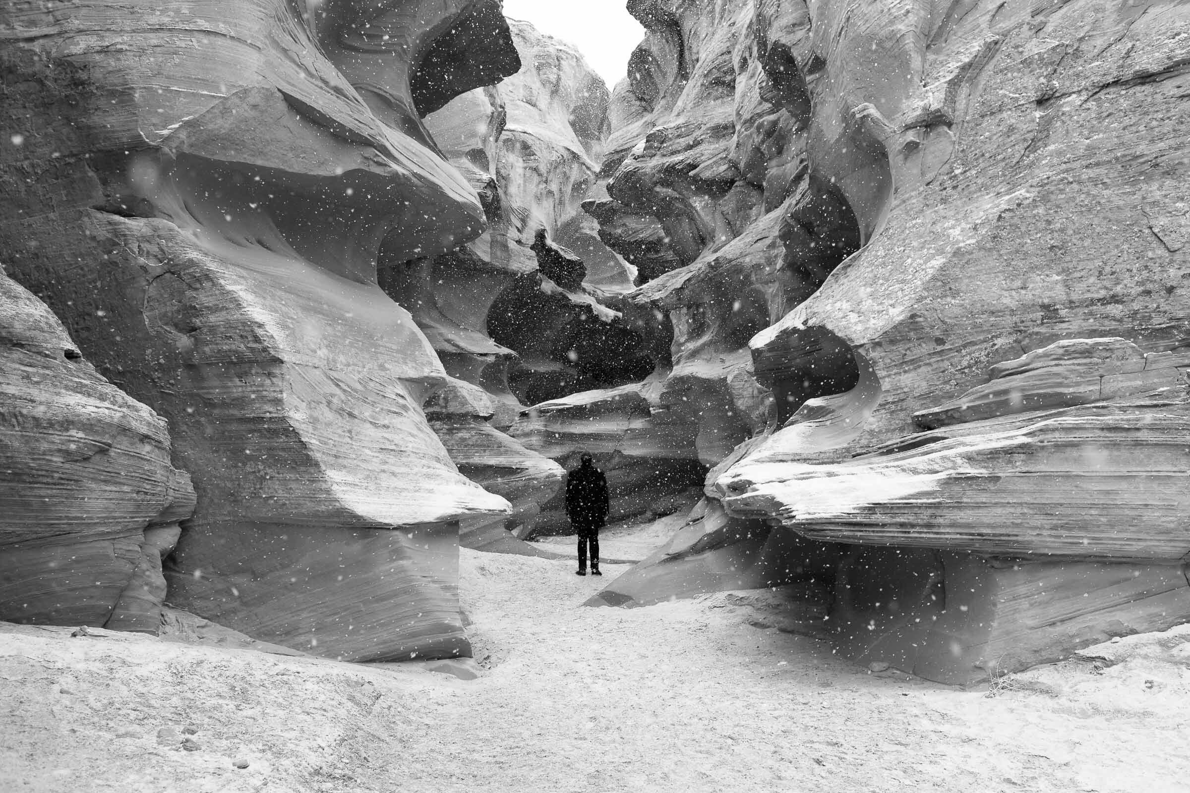 Self Portrait, Waterhole Canyon