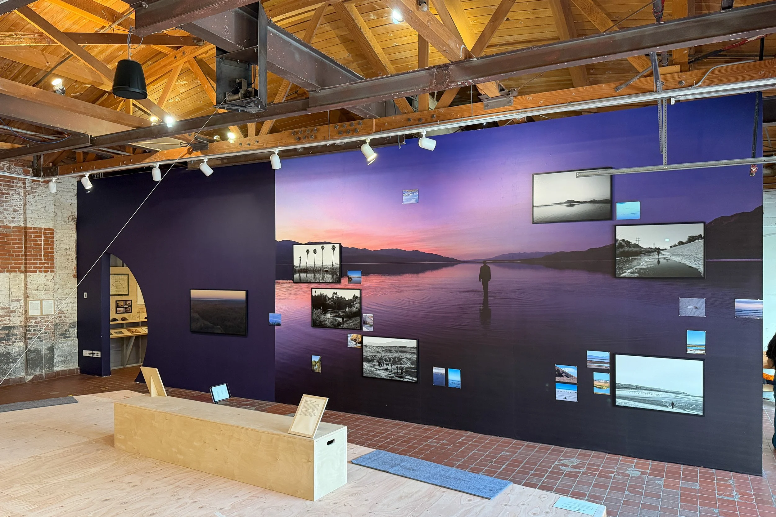 Installation shot from Erratic Fields at Bread & Salt in San Diego, CA. Mar 14 - Jun 28, 2026. Curated by Andrea Torreblanca and produced by INSITE.