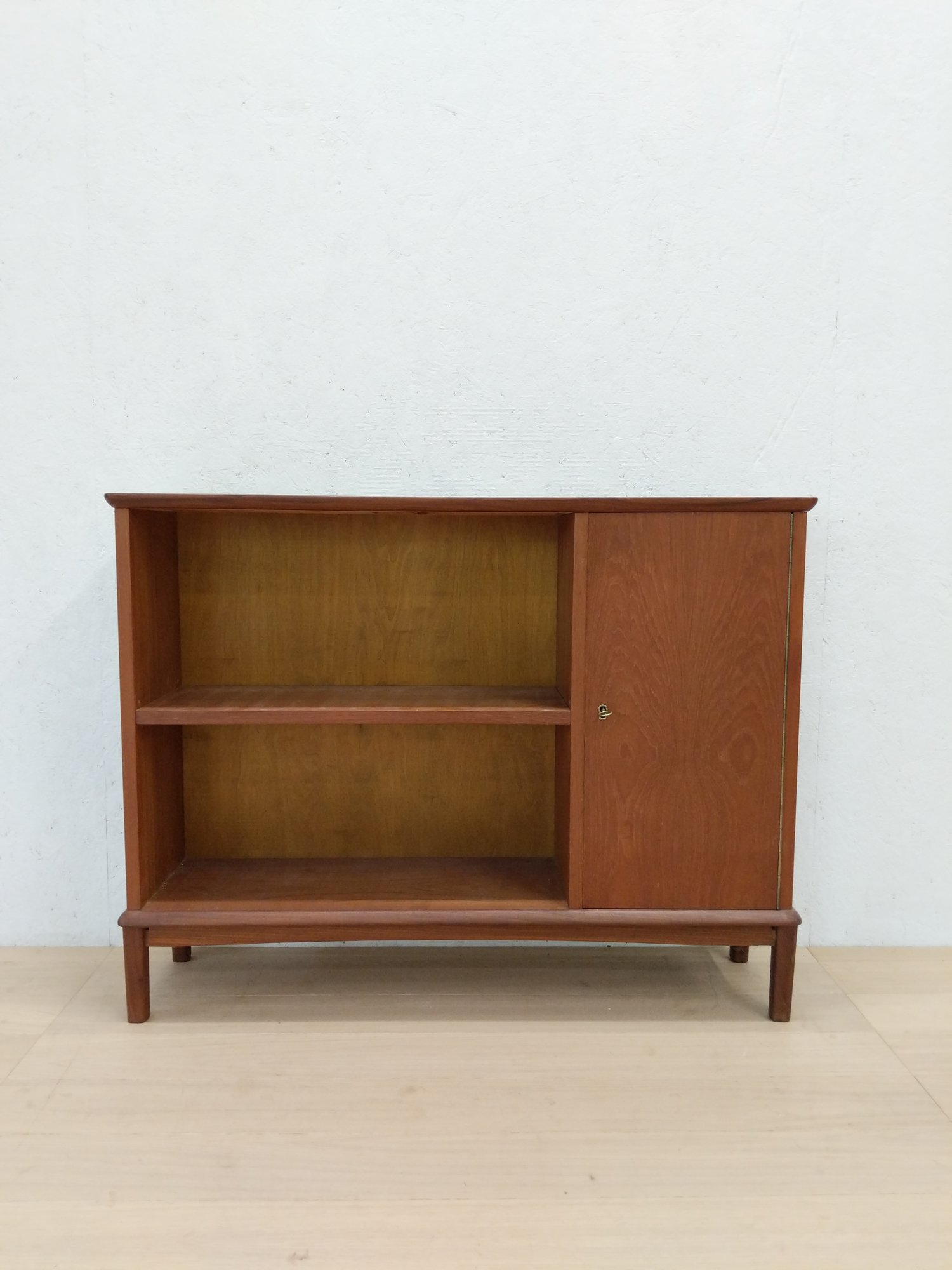 Vintage Danish Modern Bookshelf Cabinet Far Out Finds