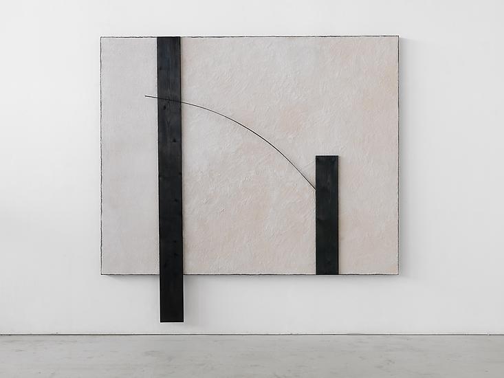 Untitled, 1985 | Salt, lead, burnt wood
