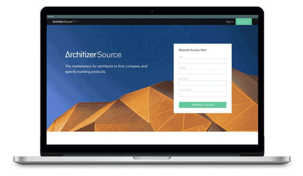 Architizer wanted to leverage their site’s extensive social network to build a ground-breaking product to make it easier and faster for architects to connect with manufacturers. 