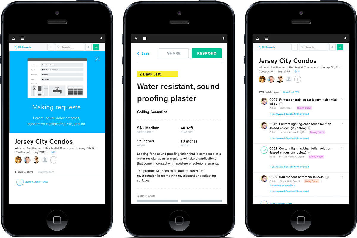 The application is fully responsive to enable mobile access.