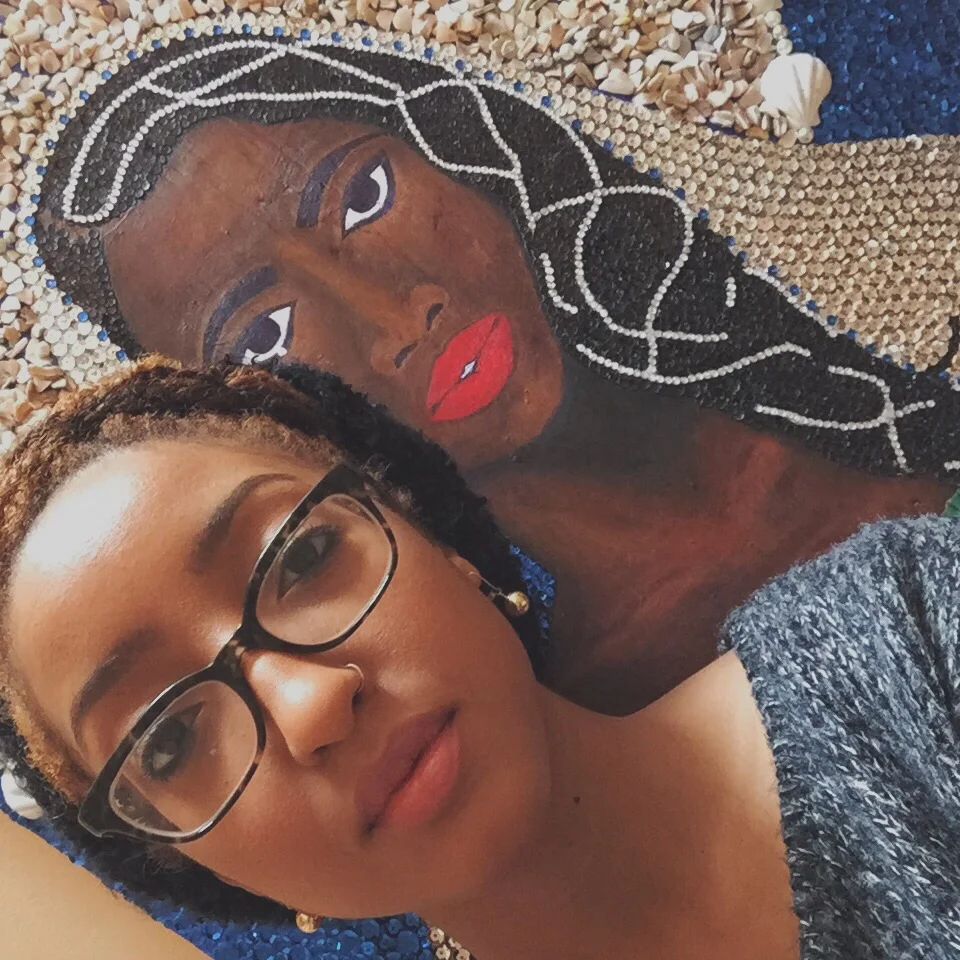 sibyl #4 + me. #latergram #almostdonegram #whyyoustallinggram #tanialaure