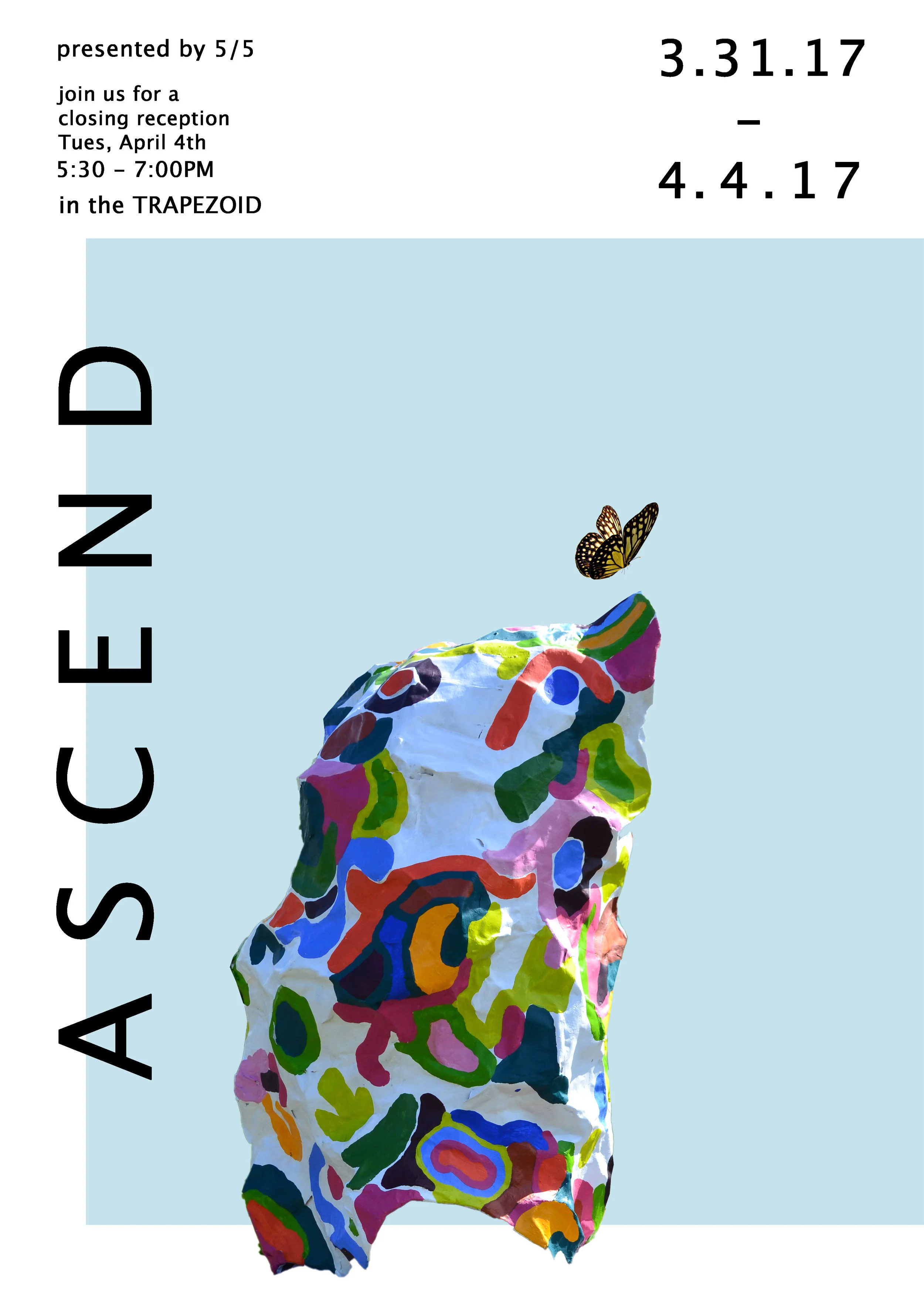 this tuesday at CCA, the second installation for 5/5ths