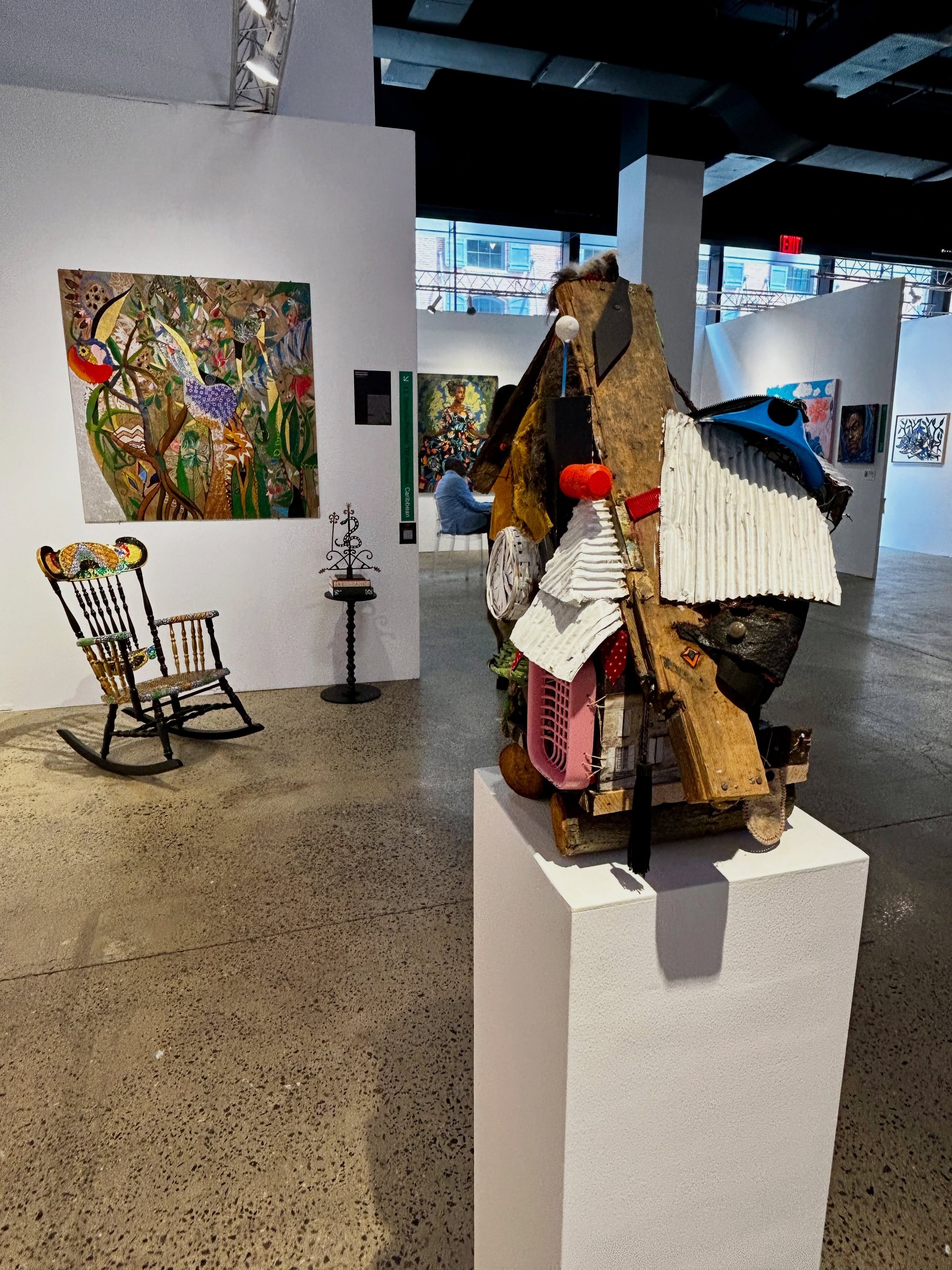 Entanglements is on view now at @154artfair New York, presented by @toutmondefoundation Booth 11, Starrett-Lehigh Building, 600 W 27th Street, Chelsea.

The exhibition brings together myself, Chantalea Commin, Eymric Moderne, Thierry Alet, Nyugen Smi