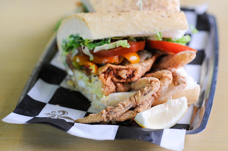 Soft Shell Crab Po Boy