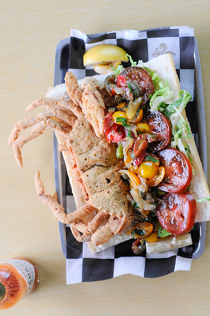 Soft Shell Crab Po Boy