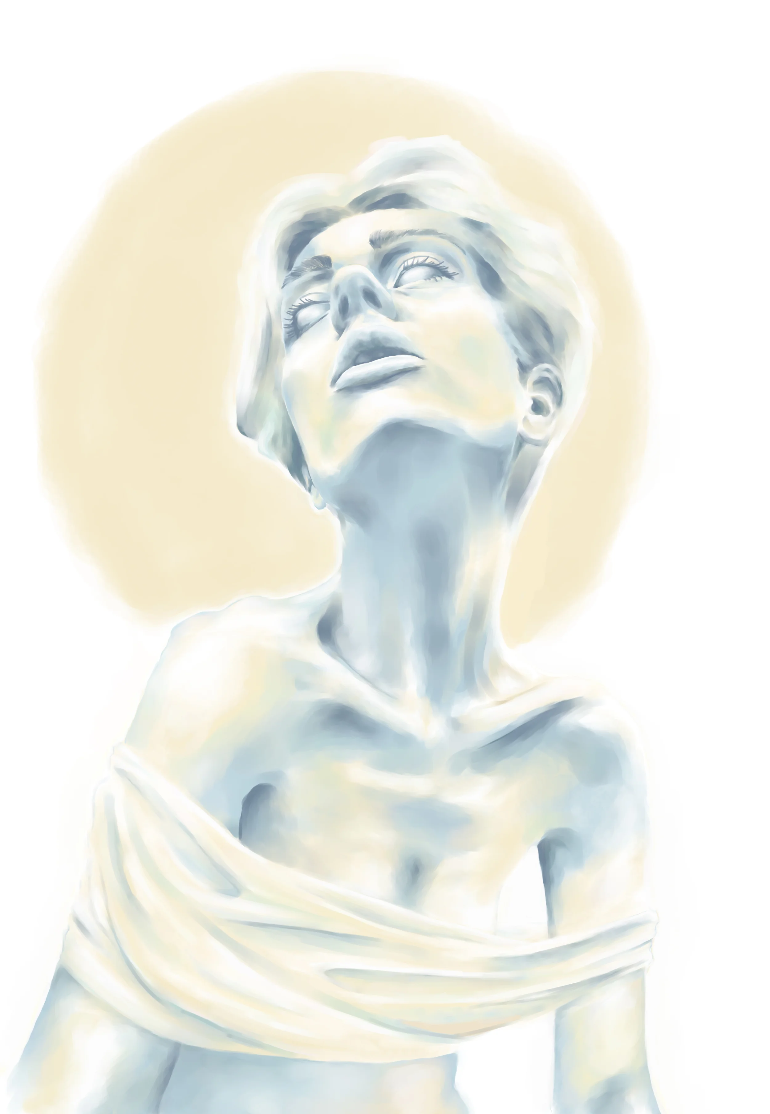 Exhalation , 11" x 17", giclée on canvas, 2013.