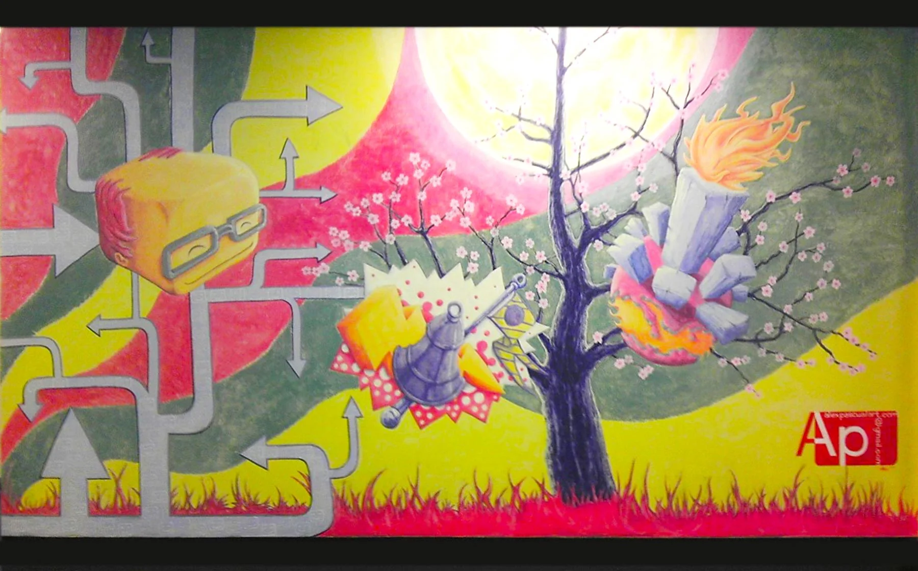 12' x 24' acrylic - View process pics at http://pascualamural.blogspot.com/