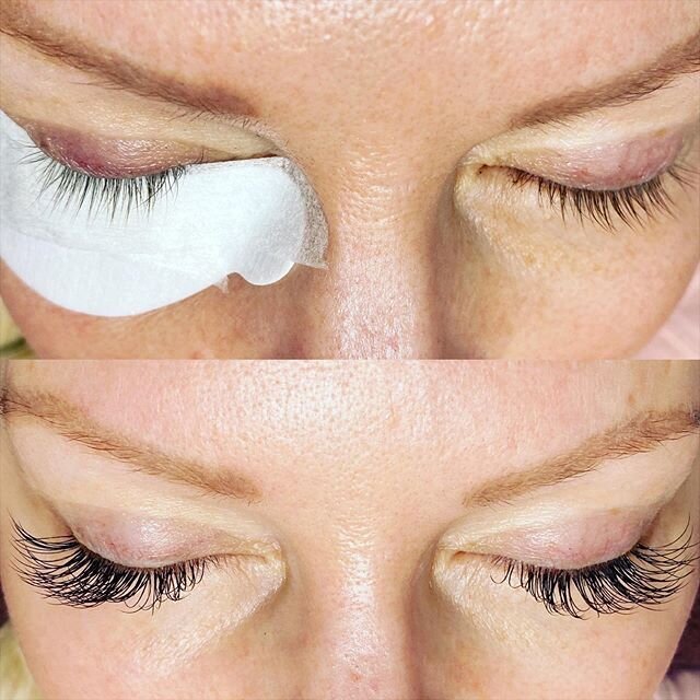 Full set of gorgeous lashes by Jane 💕