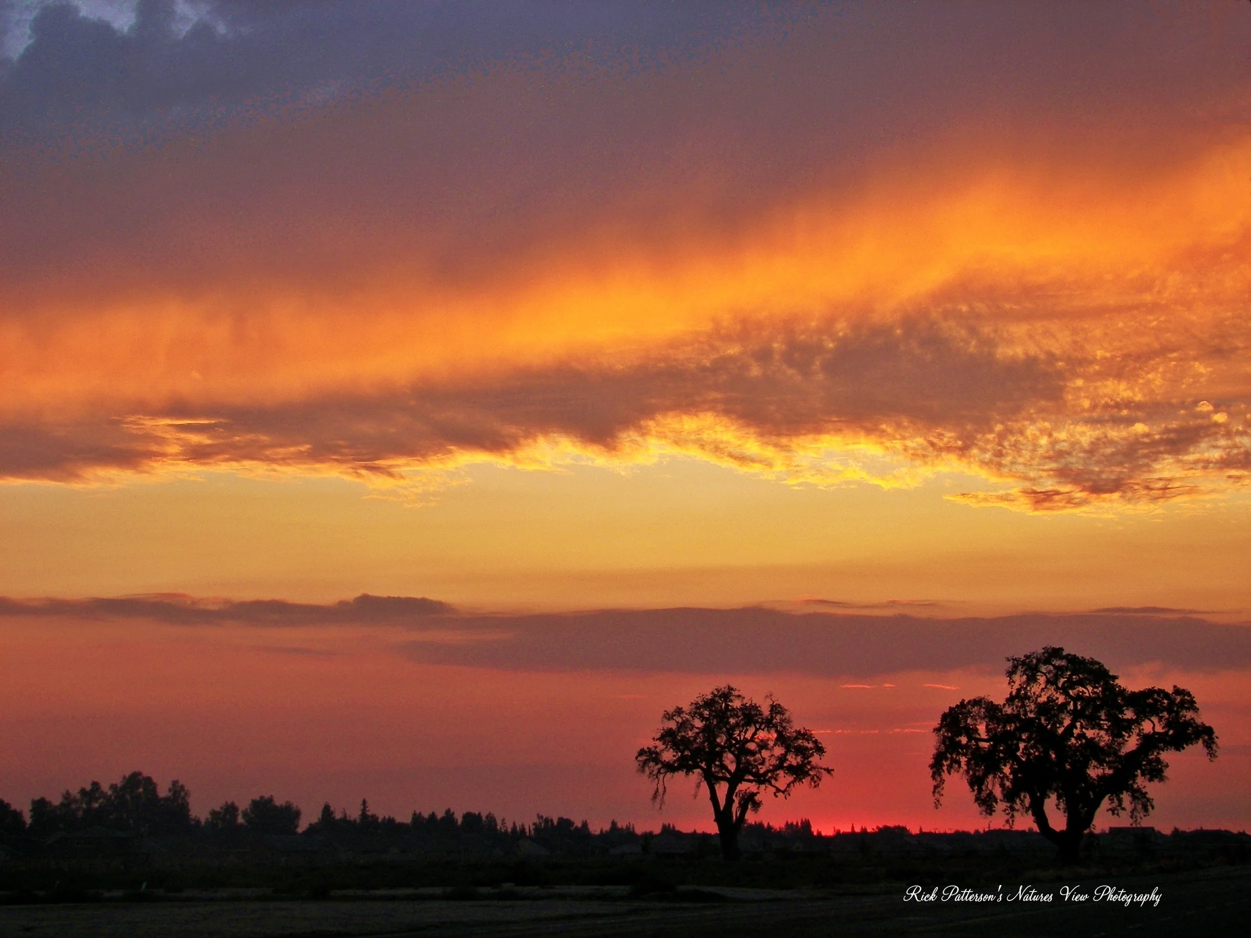 Another Glorious Visalia Sunset- Horizontial