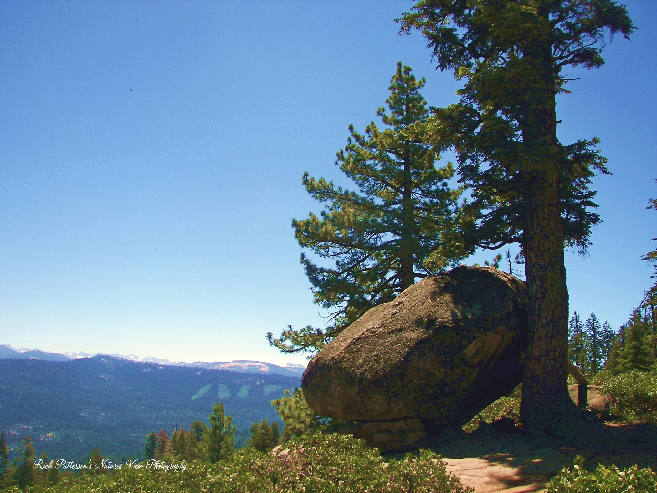 The Leaning Rock near Panoramic Point