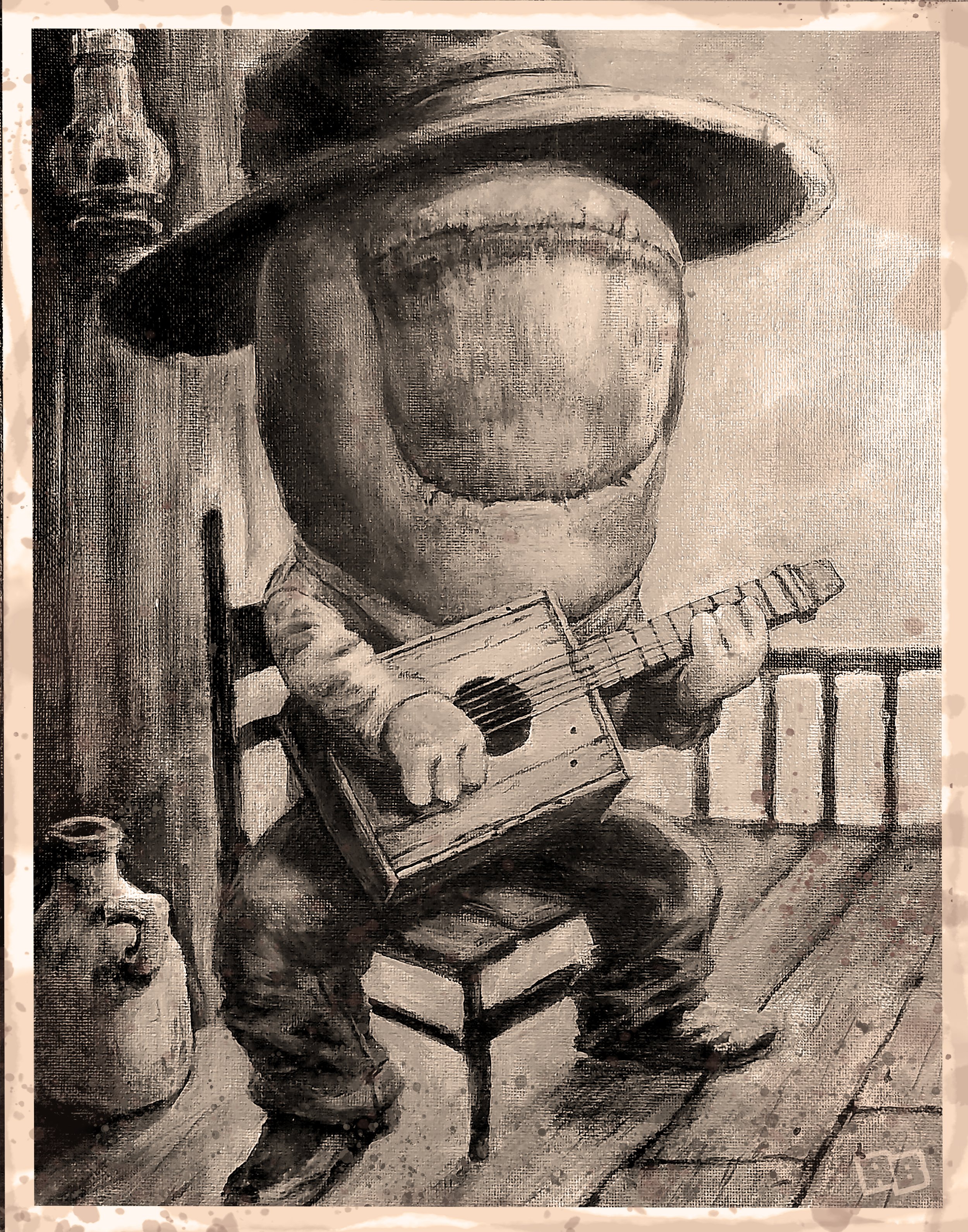 Old Brother Toe jammin'
