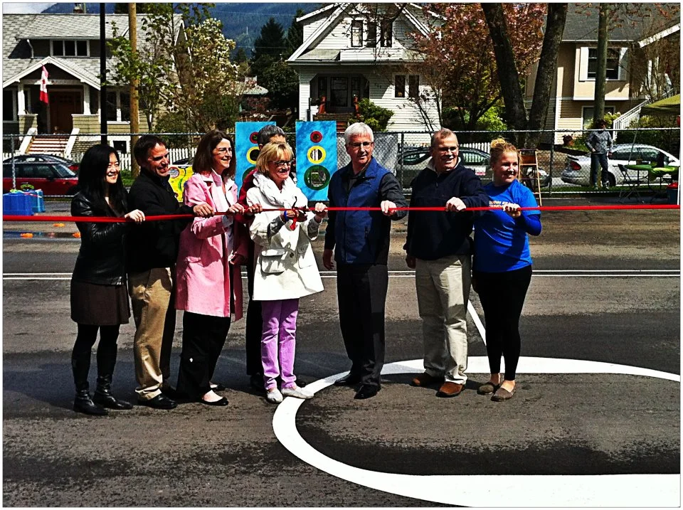  Ribbon ceremony at Quinn's Court, Ridgeway Elementary