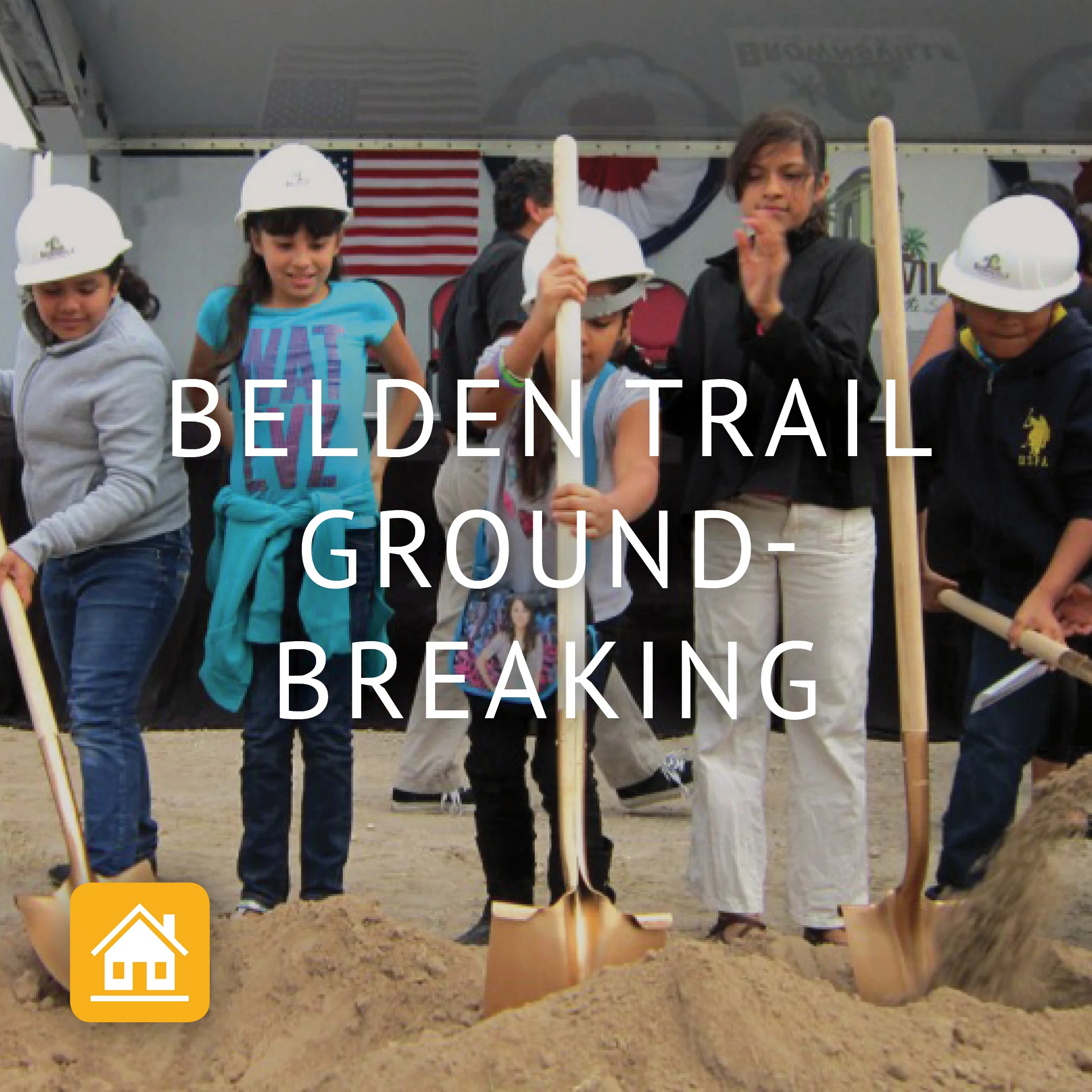 Belden Trail Groundbreaking