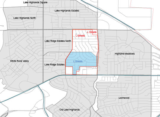 Boundaries for L Streets as drawn on the POP Neighborhood Map and as submitted online