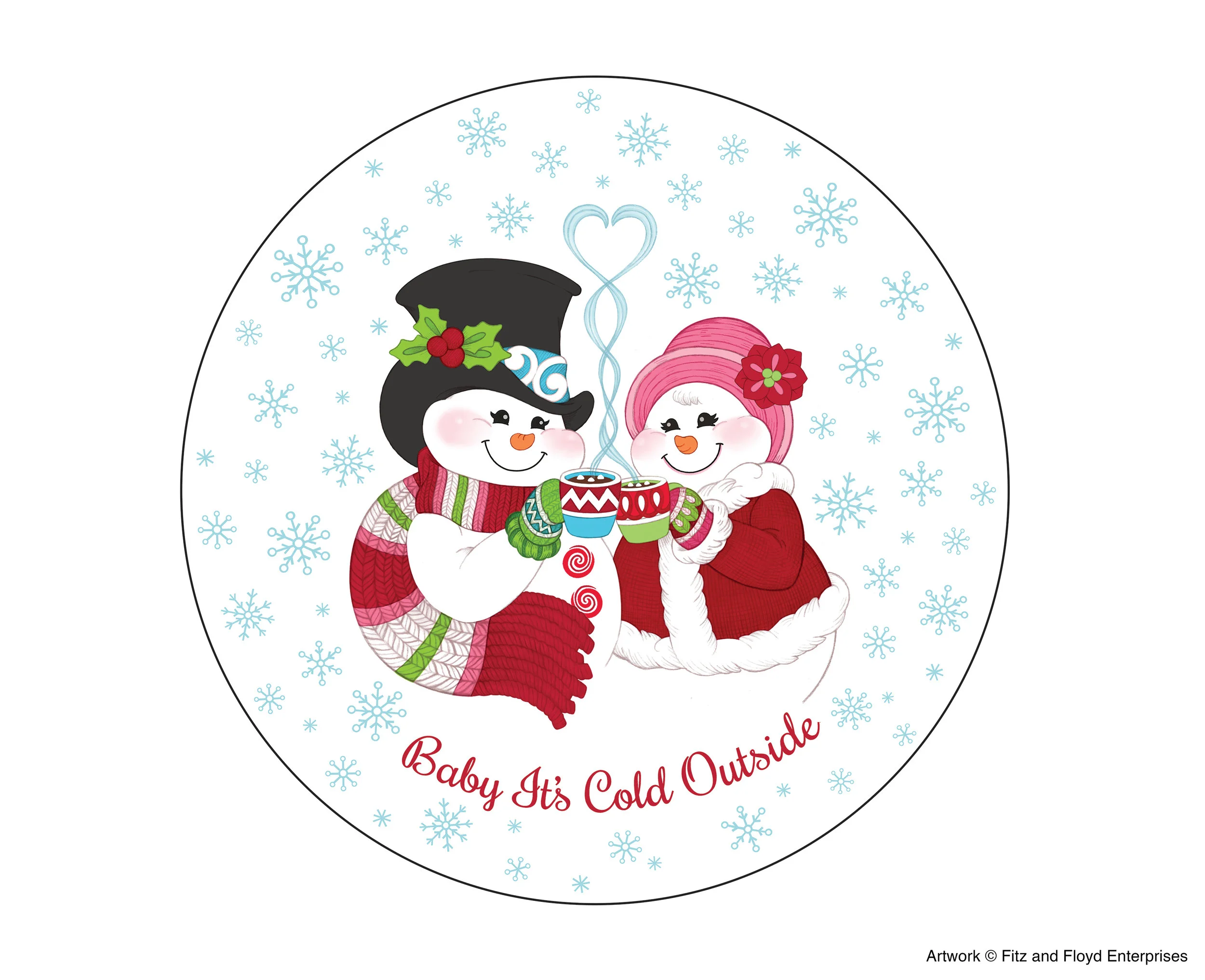 Flurry Folk Trivet