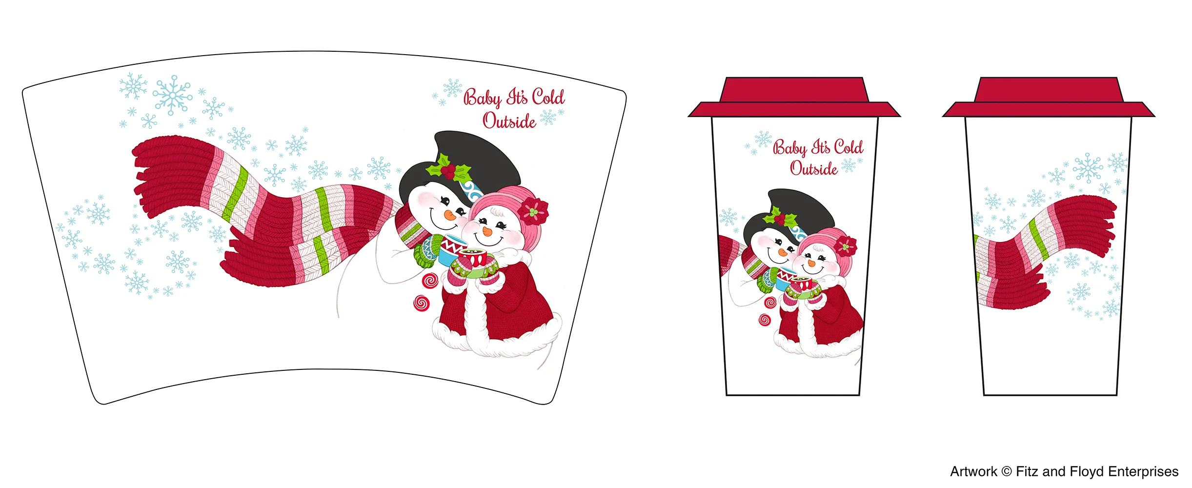 Flurry Folk Travel Mug