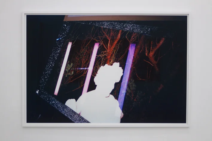 Figur (streger), 2011. 85 x 126 cm. Inkjet print in custom frame. Edition of 2 + 1 ap.