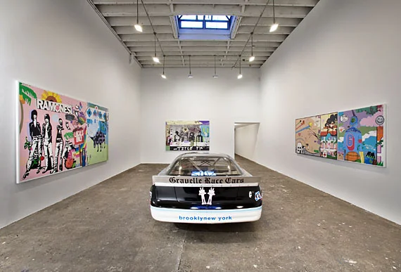 Installation view, Beyond and Back , 2004.