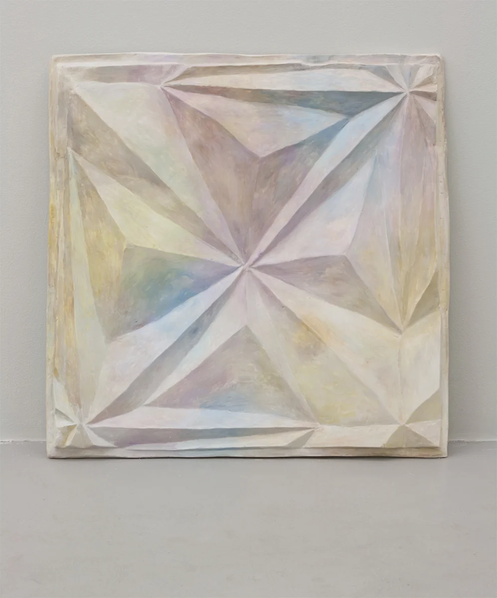 Untitled, 2013, 72 x 69 cm. Oil on plaster.