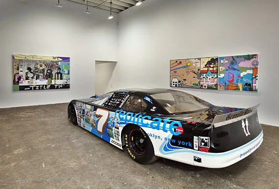 Installation view, Beyond and Back , 2004.