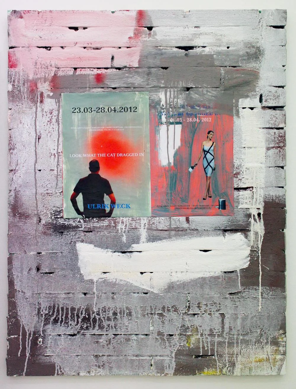 Untitled, 2012, 120 x 92 cm Mixed media on board
