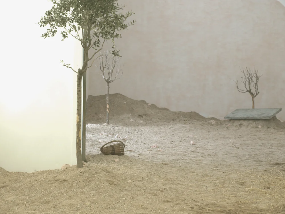 Installation view from Mathias & Mathias, 'Ricotta' at BKS Garage, 2013