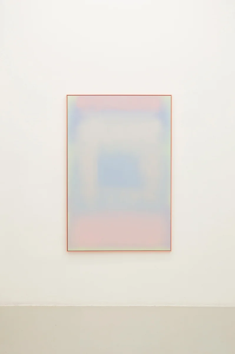 Square Angel , 2014, 153 x 101 cm Spraypaint on canvas