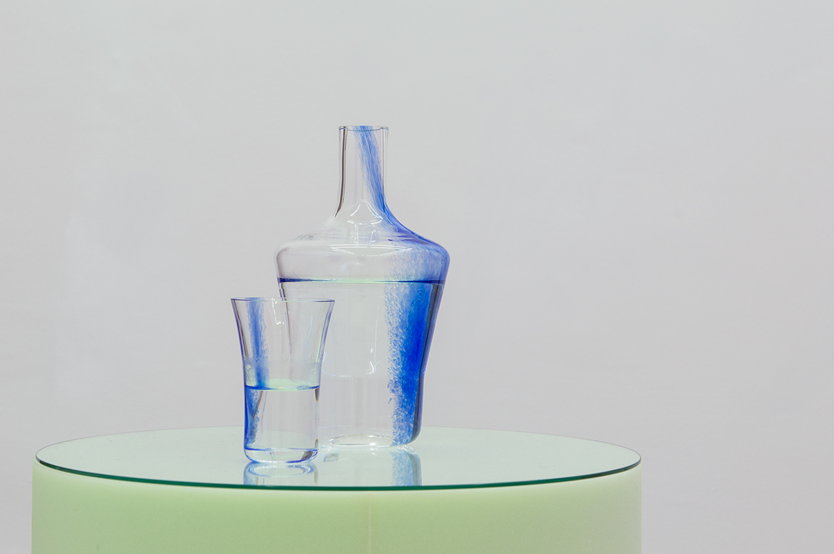 Cold Water, 2015 Glass ensemble manufactured by CIA V Meisenthal