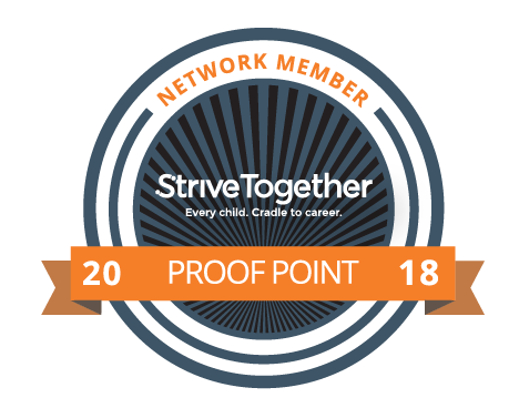 Proof point is highest designation a partnership can receive within the national StriveTogether Cradle to Career network. 