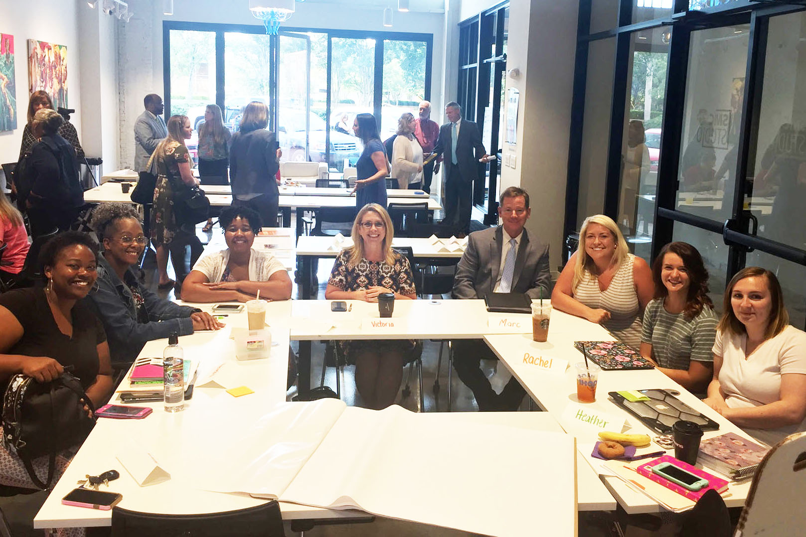 All in - a group of educational leaders from SAM’s Four Schools Project train to make the difference for schools in high poverty communities.