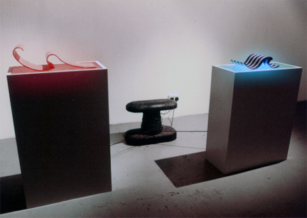  exhibition view,  Making waves , Cable Street Gallery, London, 1998 