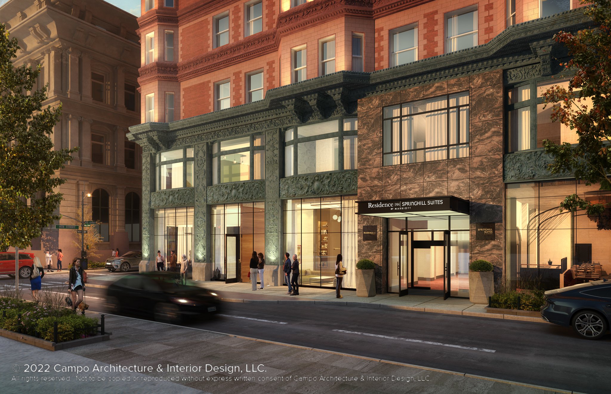 CHEMICAL BUILDING - ST. LOUIS, MO - EXTERIOR RENDERING 2