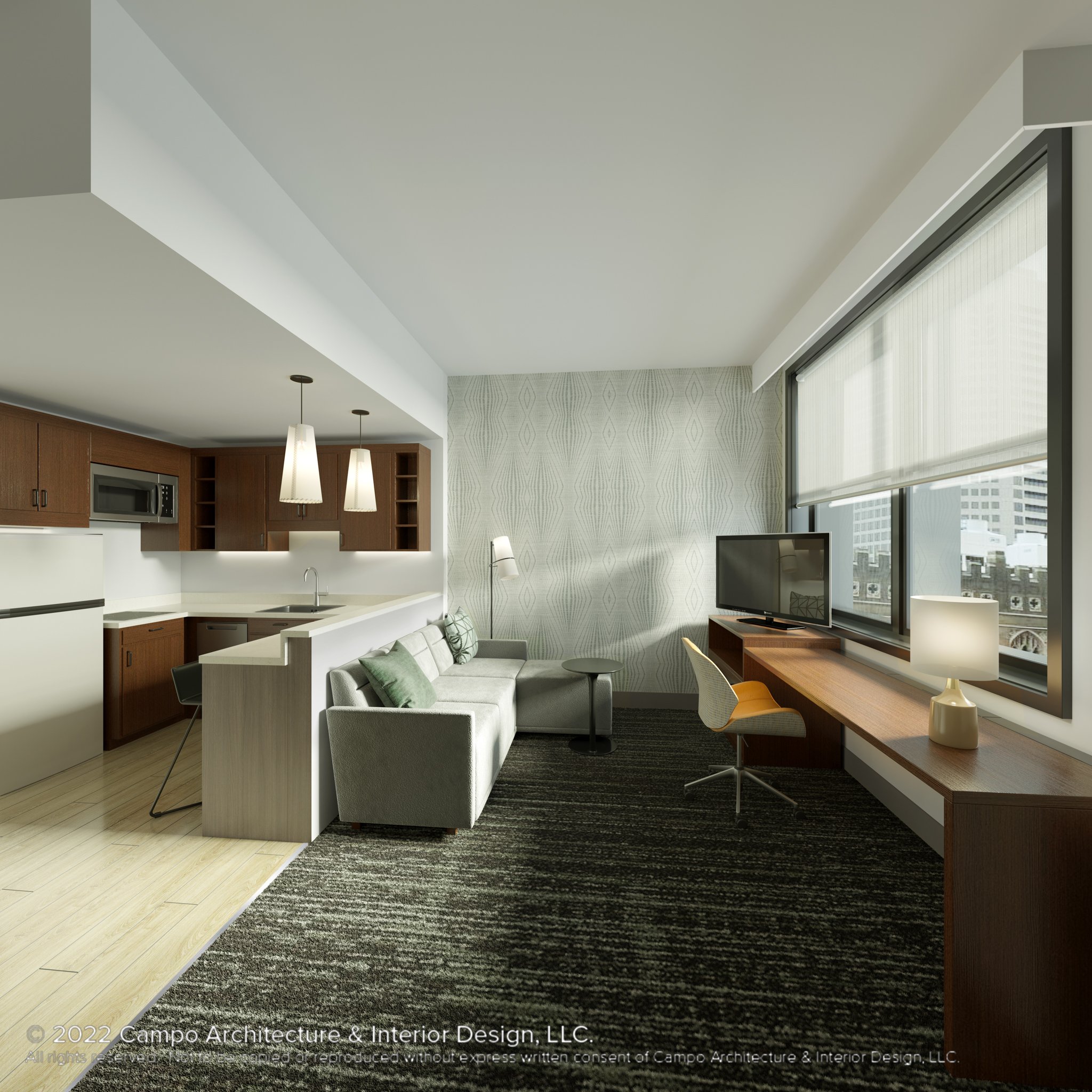 CHEMICAL BUILDING - ST. LOUIS, MO - INTERIOR RENDERING 8