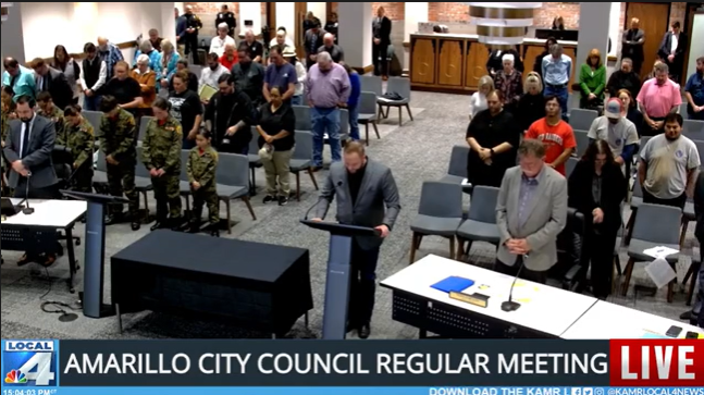 Amarillo City Council talks...