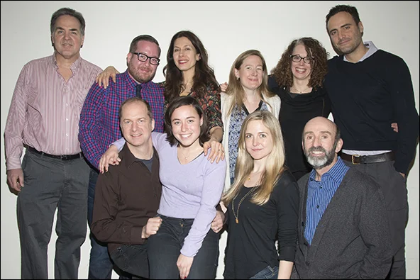 Cast and creatives of Stage Kiss