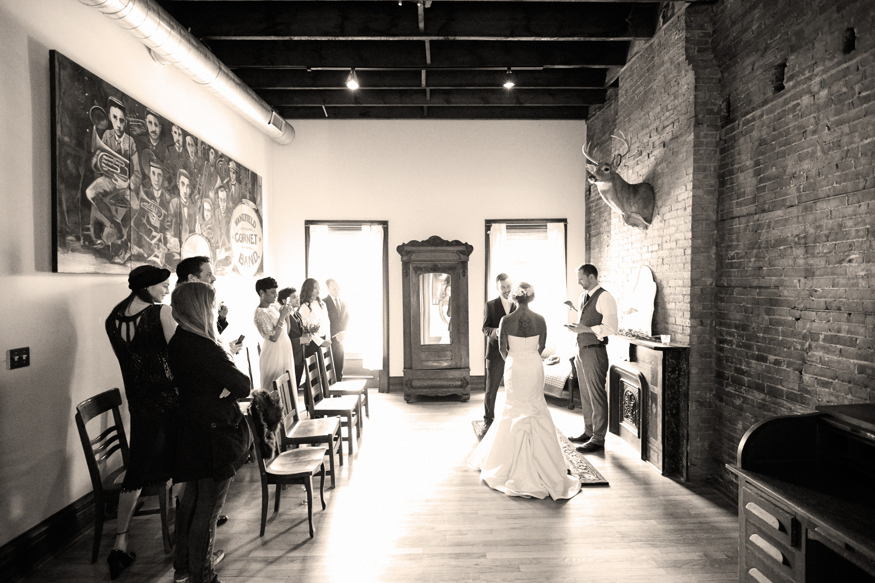 Weddings at The Hudson Milliner: Sabrina & Joe tie the knot!