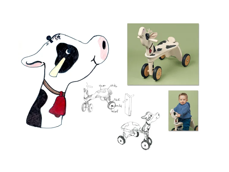 MFA Cow Ride-On Design