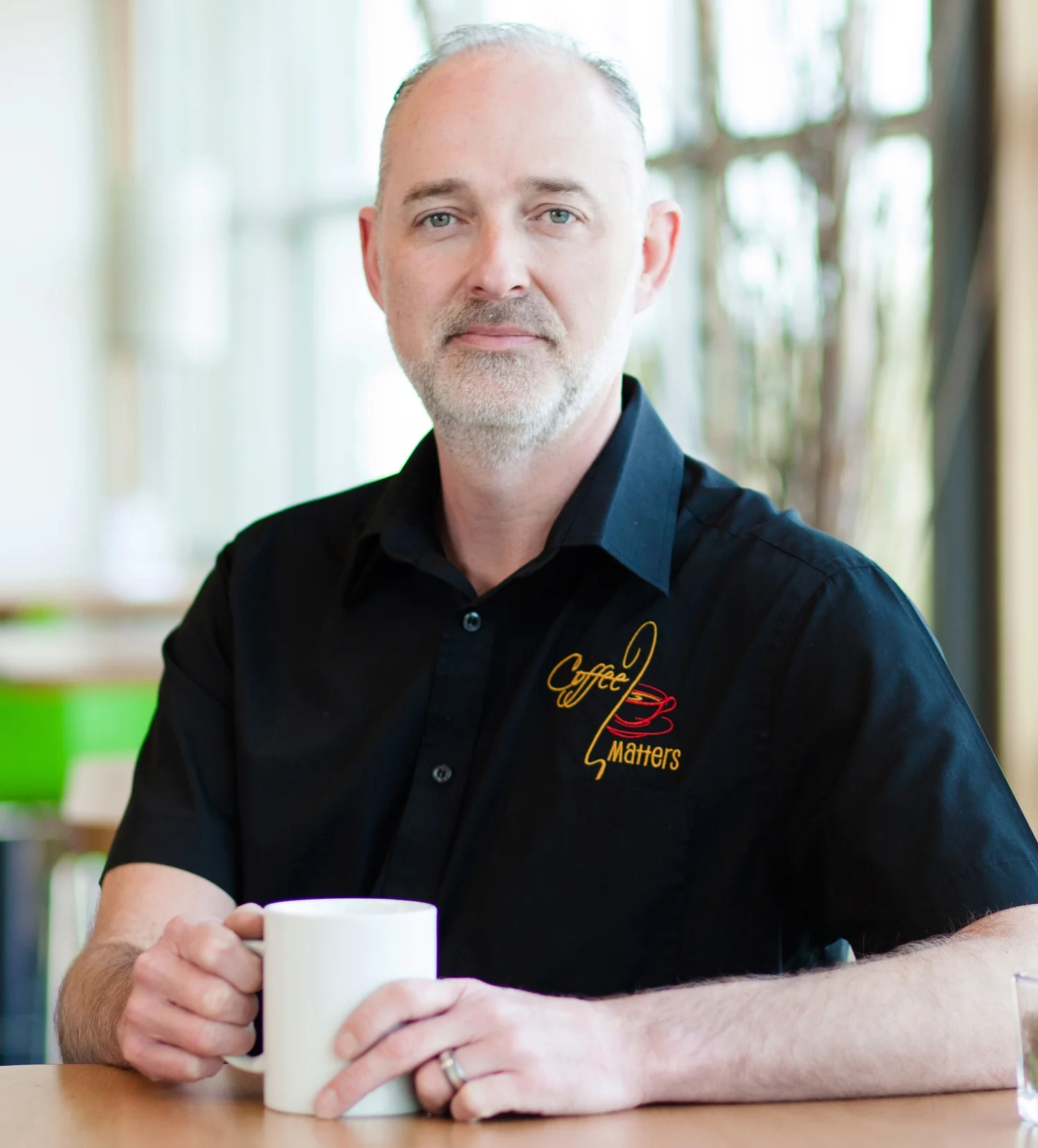 Co-owner Cyril Peach has been in customer service since he was a child. Growing up he would help his Mom and Dad with their vegetable harvest, going door to door selling them. He learned at an early age the importance of hard work. His first paid job was in the deli at Sobeys where he worked for many years over-seeing production of prepared meals. Presently Cyril also works at Costco - a 'Day 1' employee since they opened their doors in Newfoundland 20 years ago. From Costco, Cyril has learned the importance of fast, efficient and professional service. He had brought these values to Coffee Matters where he is also Operating Manager of Canteen Matters. Cyril is a proud father to 2 sons and co-parent to 3 of his partner's children - which leads to a busy but fulfilling life!